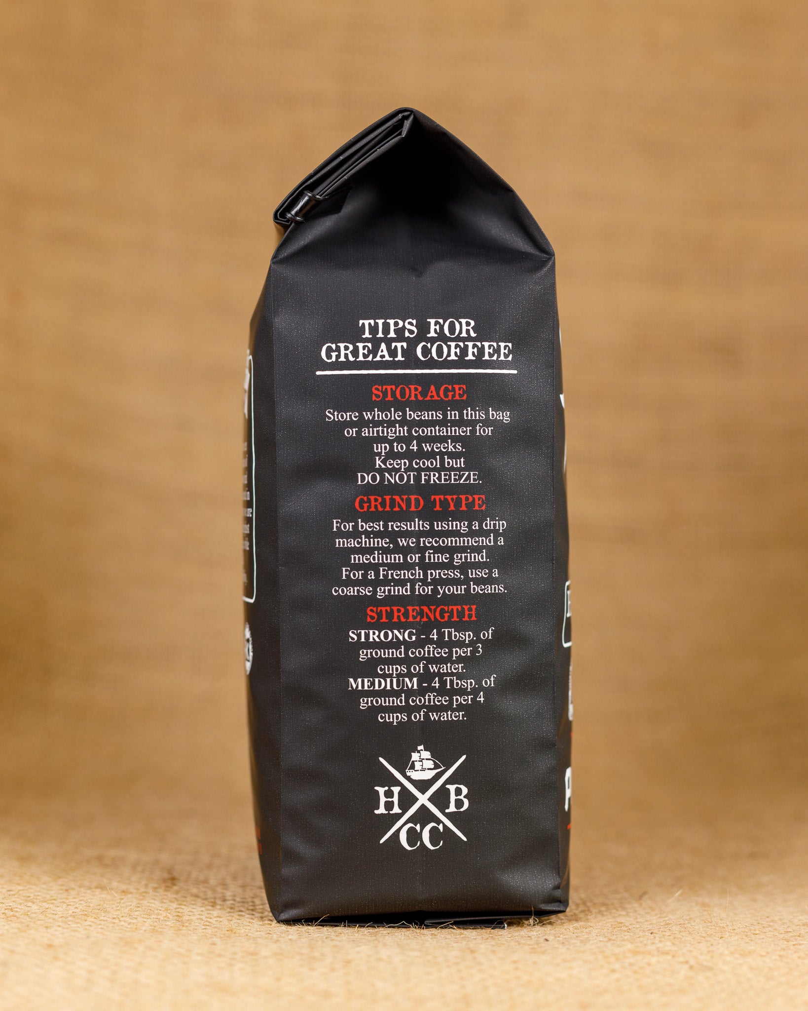 Organic Jolly Roger Pirate Blend Espresso